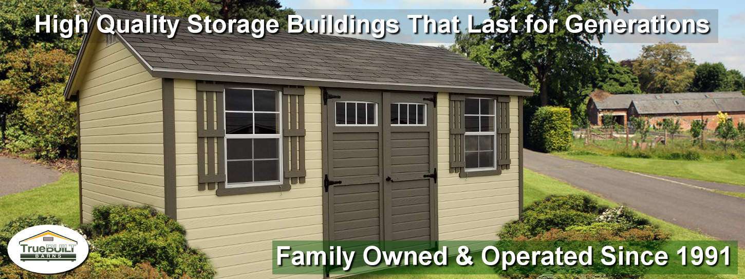 Better Built by Barnes Portable and Custom Storage Sheds